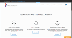 Desktop Screenshot of kedayweb.com